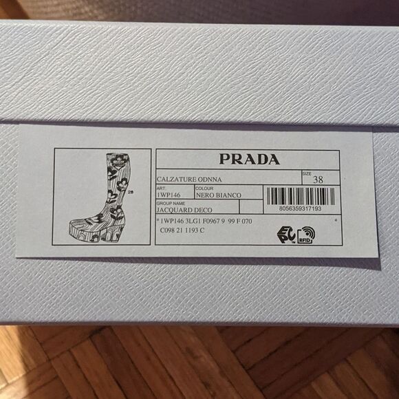 Prada Jacquard Deco Boots - Picture 11 of 11